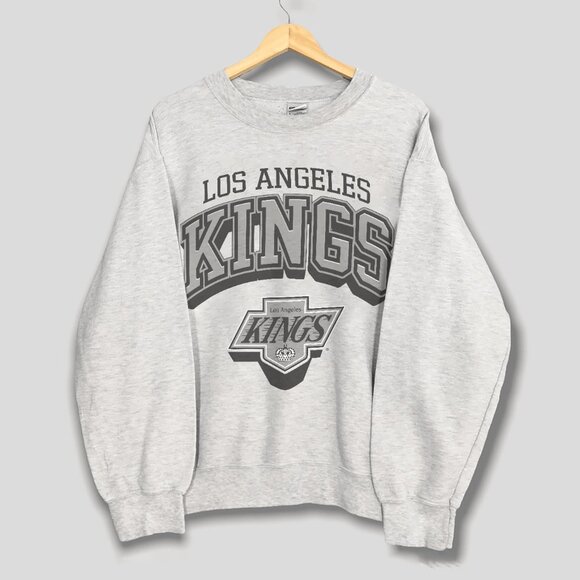Vintage 90s NHL Los Angeles Kings Hockey Sweatshirt, Los Angeles Kings Shirt Tee - Picture 1 of 2